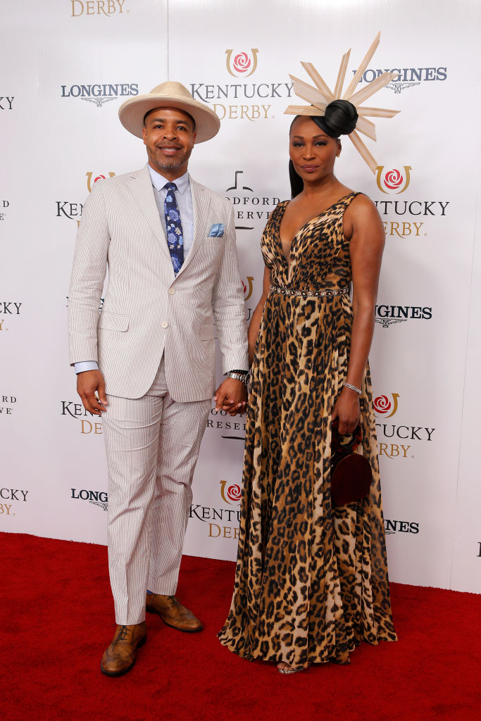CYNTHIA BAILEY AT THE KENTUCKY DERBY, 2019