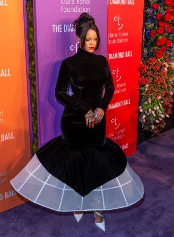 Rihanna attends 5th Annual Diamond Ball benefiting the Clara...
