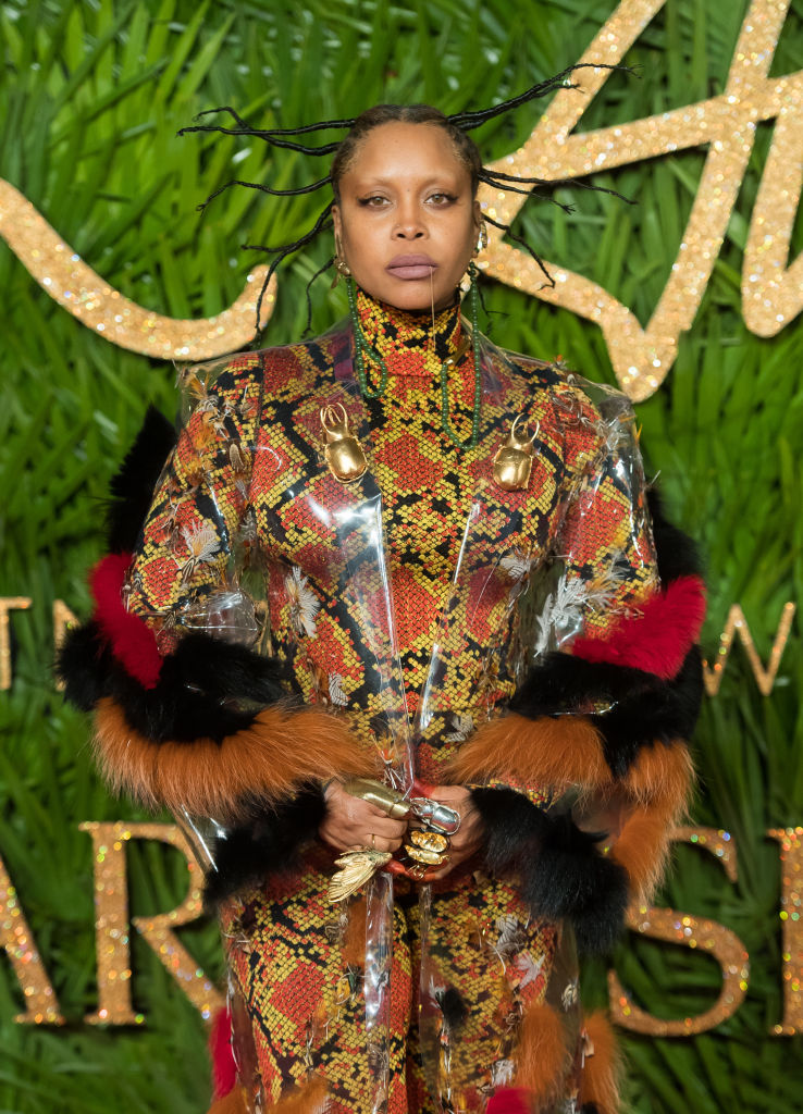 ERYKAH BADU AT THE FASHION AWARDS, 2017