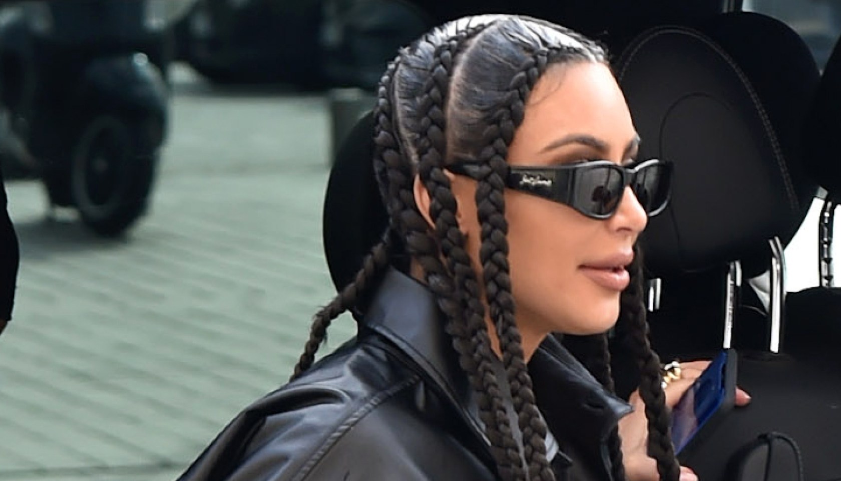 Celebrity Sightings - Paris Fashion Week Womenswear Fall/Winter 2020/2021 : Day Nine