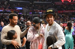 Blue Ivy Rocked Box Braids and a Personalized Jacket Courtside at the  Lakers Game