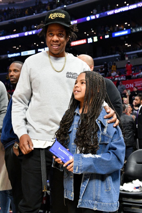 Celebrities At The Los Angeles Clippers Game