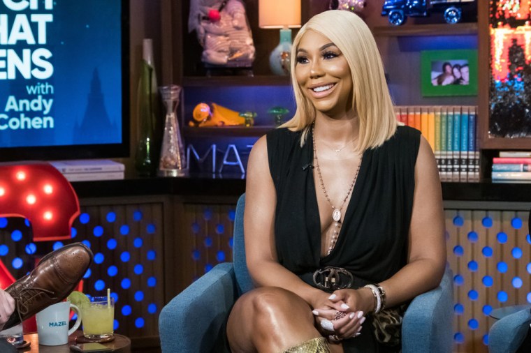 TAMAR BRAXTON AT WATCH WHAT HAPPENS LIVE WITH ANDY COHEN, 2019