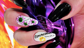 Coronavirus nails/ Sassy Nails Inc
