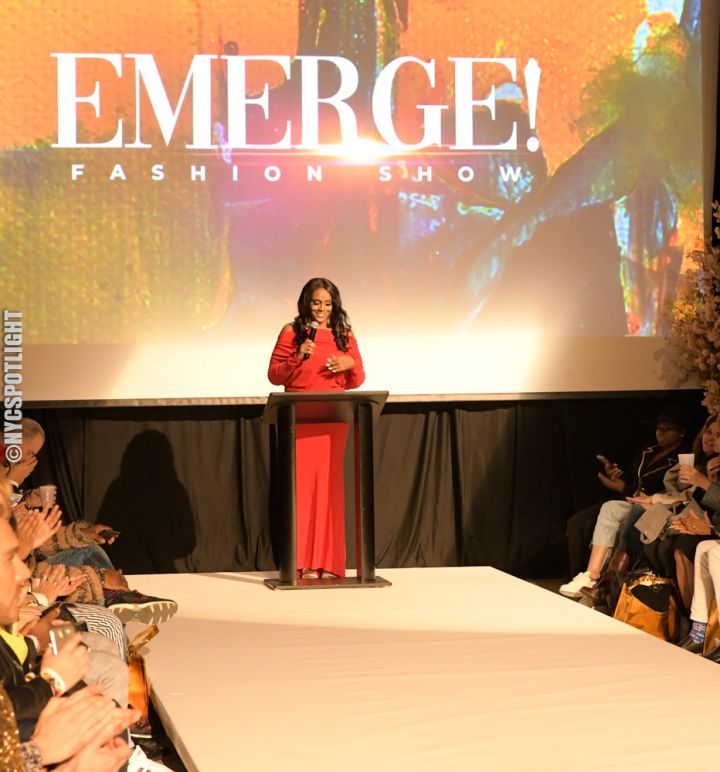 Danielle James Hosts Emerge! Fashion Show