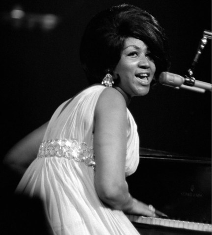 Aretha Franklin Performs At Madison Square Garden