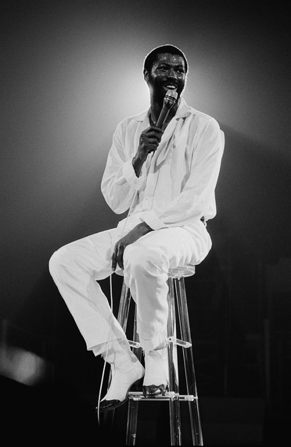 Teddy Pendergrass On Stage