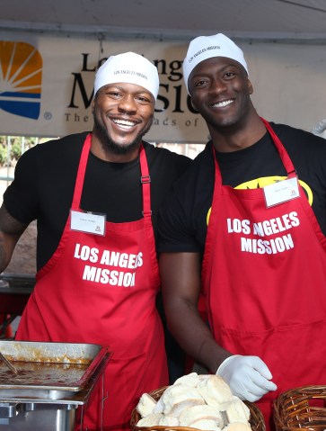 2017 Los Angeles Mission Christmas Meal for the Homeless