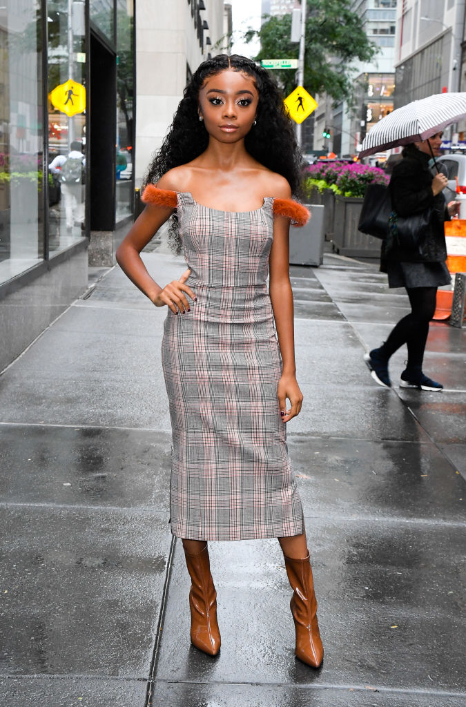 SKAI JACKSON AT THE TODAY SHOW, 2019