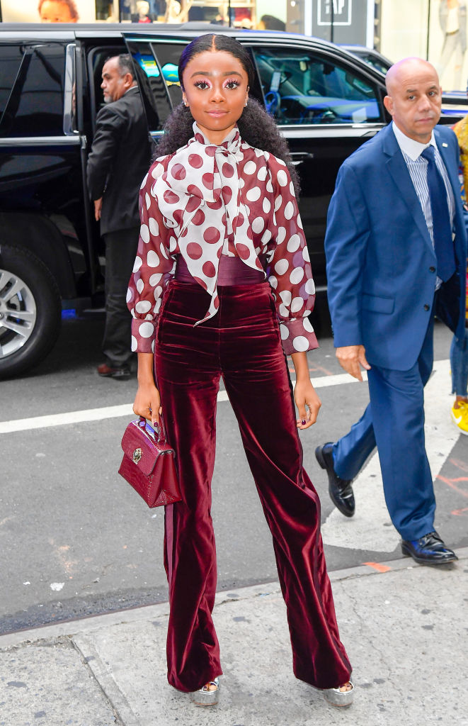 SKAI JACKSON SPOTTED IN New York CITY, 2019