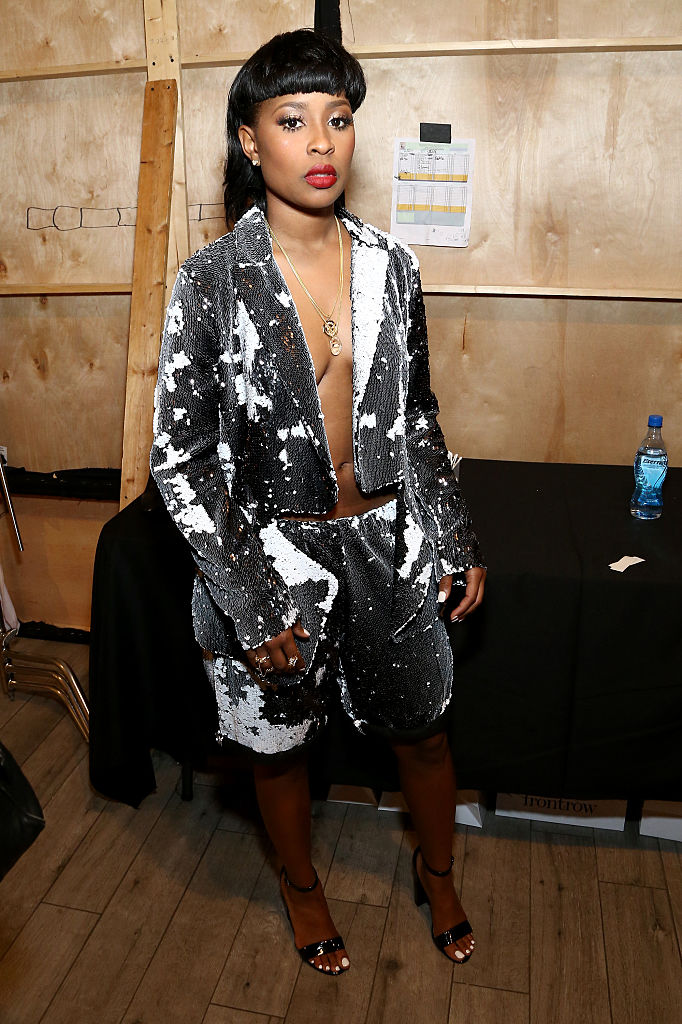 DEJ LOAF AT THE KIA STYLE360 ROW A SEAT 4 COLLECTION SHOW, 2017