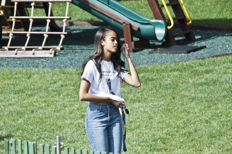 Malia Is Too Cool For School