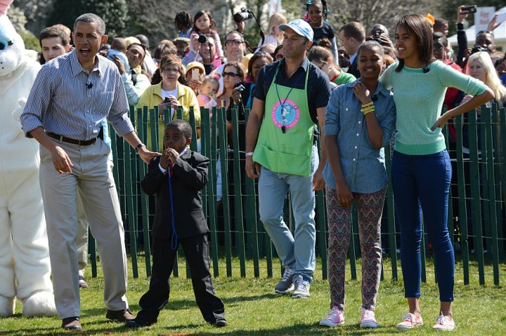 President Barak Obama, and the First Family host the annual Easter Egg Roll at the White House.