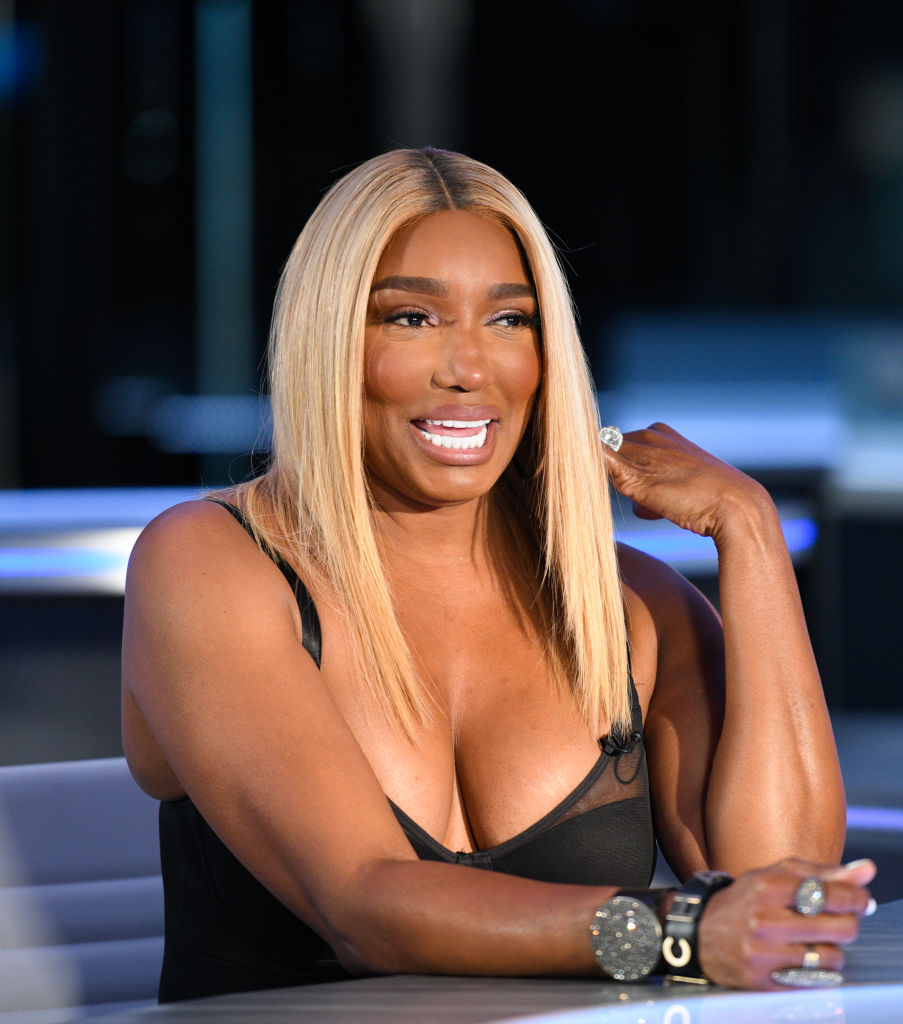 NeNe Leakes and Deontay Wilder Visit "Extra"