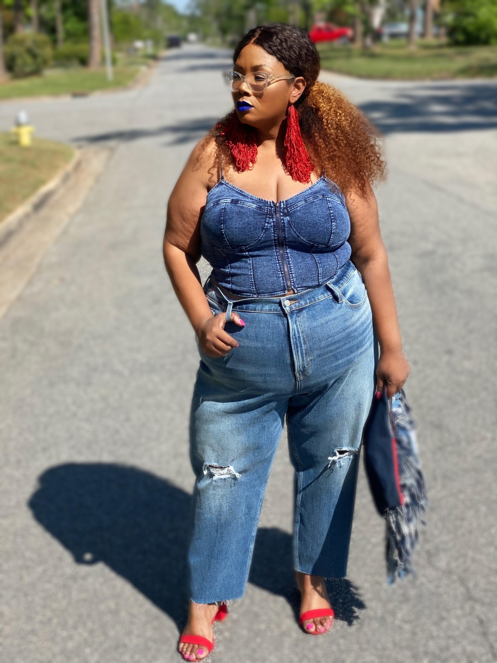 Tried It: Serving Curves In Lucky Brand Extended Size Jeans