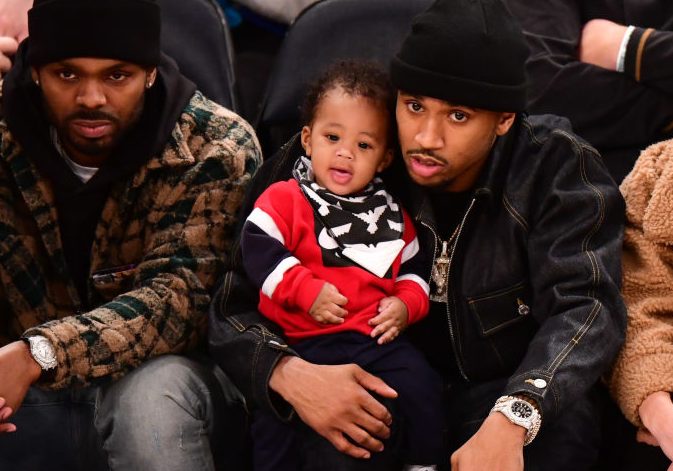 Celebrities Attend Brooklyn Nets v New York Knicks Game