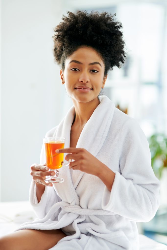 Sereni-tea in a glass