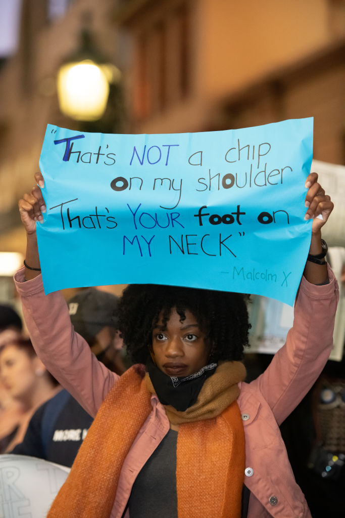 Demonstration For George Floyd In Sydney