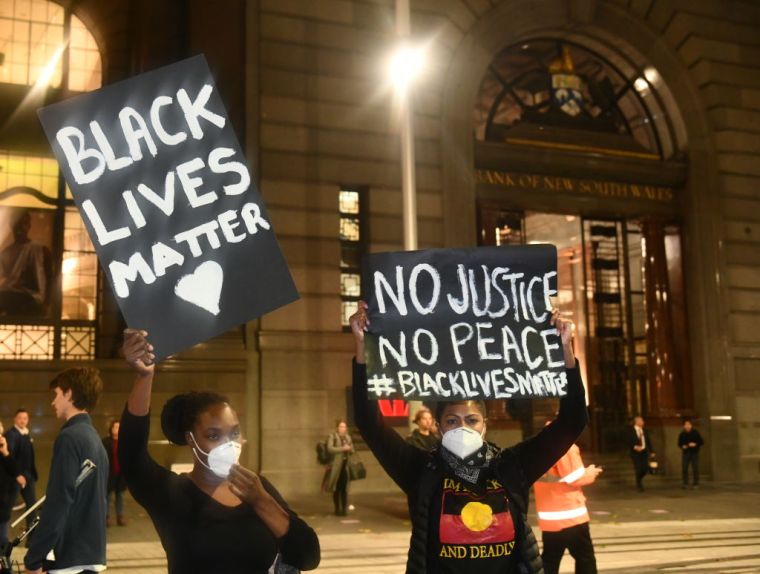 Demonstration For George Floyd In Sydney
