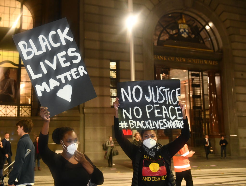 Demonstration For George Floyd In Sydney