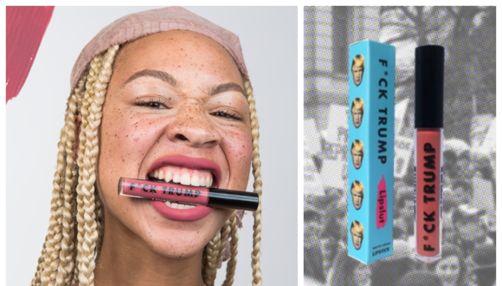 LipSlut F*ckTrump Black Lives Matter