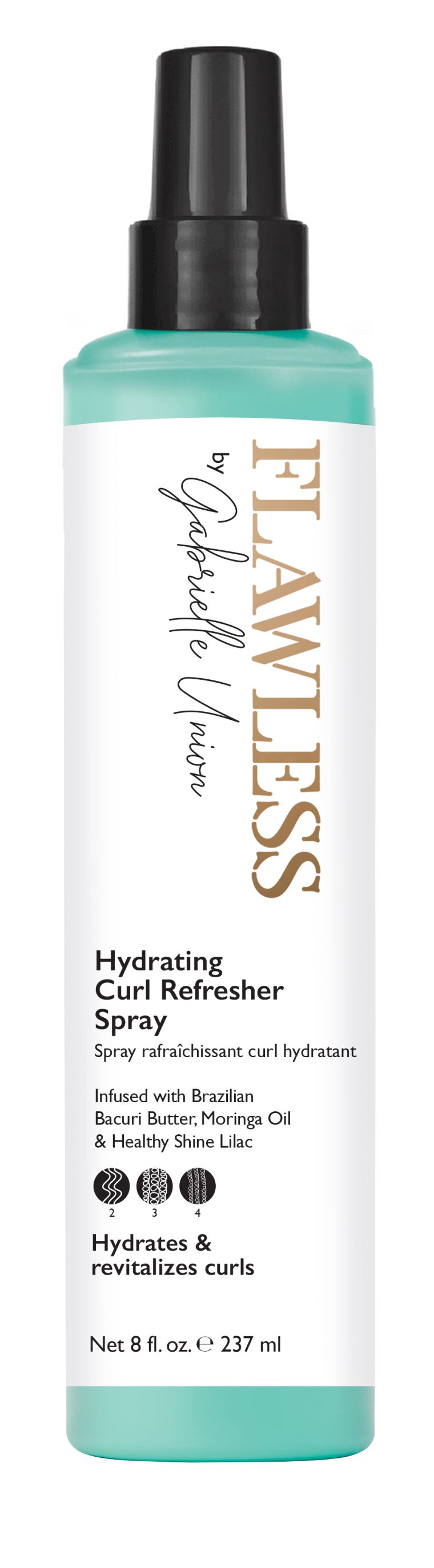 Flawless by Gabrielle Union Hydrating Curl Refreshing Spray