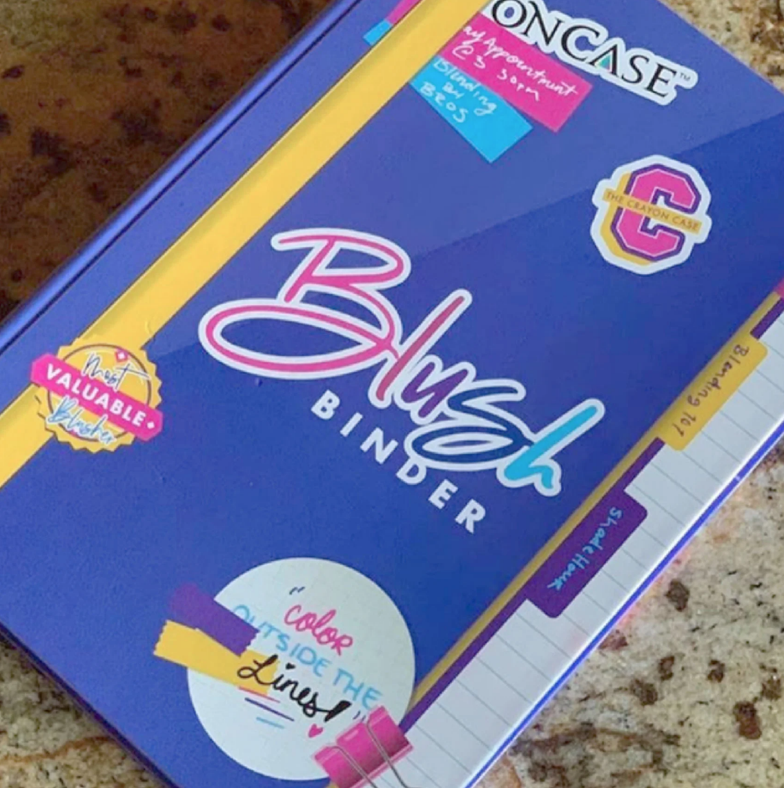 The Blush Binder - The Crayon Case
