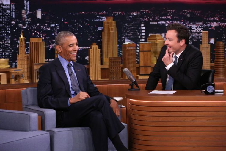 BARACK OBAMA AT THE TONIGHT SHOW STARRING JIMMY FALLON, 2016