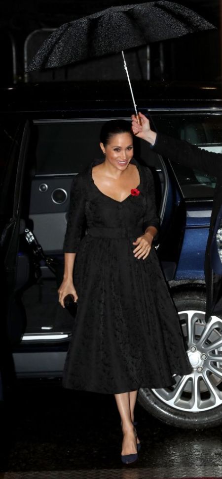 MEGHAN MARKLE AT THE BRITAIN ROYALS WAR REMEMBRANCE FESTIVAL, 2019