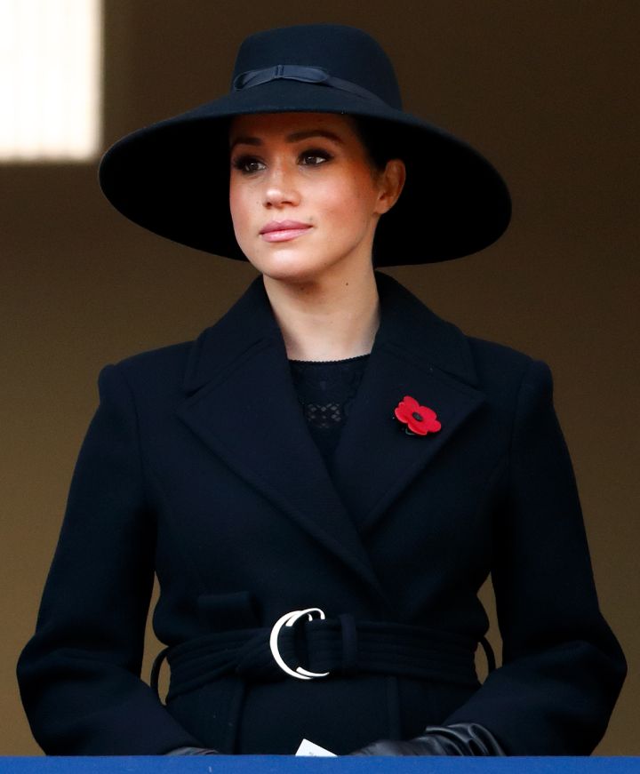 MEGHAN MARKLE AT THE REMEMBERACE SUNDAY CENOTAPH SERVICE, 2019