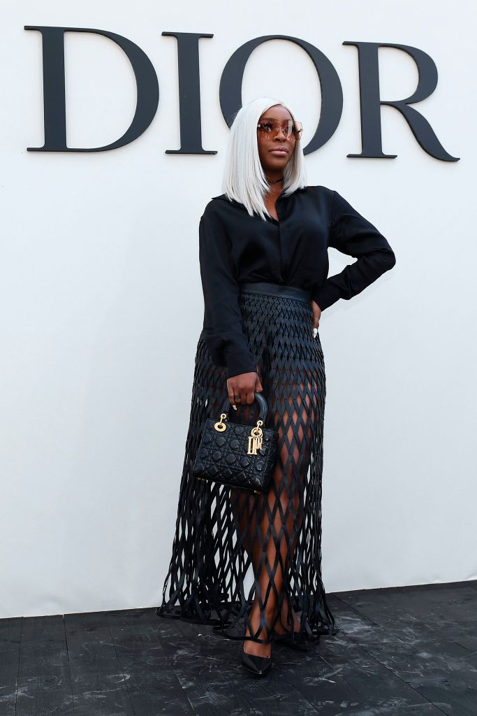 JACKIE AINA AT THE CHRISTIAN DIOR SS19 SHOW, 2018