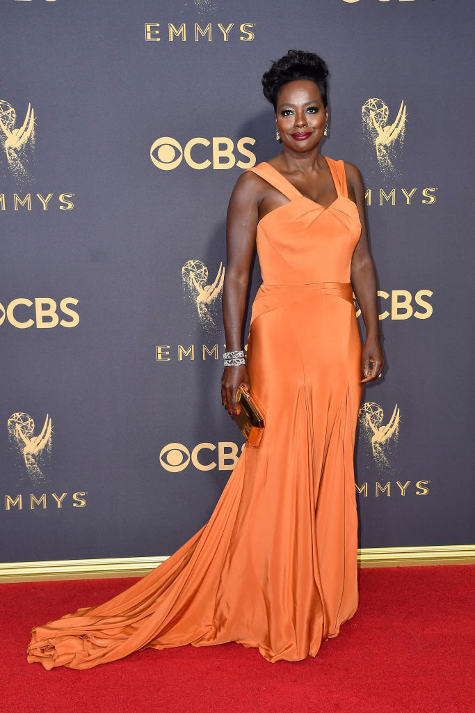 VIOLA DAVIS AT THE 69TH ANNUAL PRIMETIME EMMY AWARDS, 2017