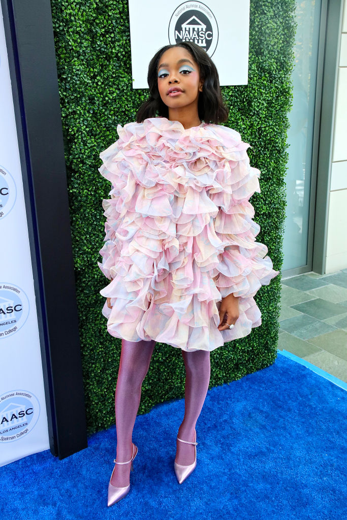 MARSAI MARTIN AT THE NATIONAL ALUMNAE ASSOCIATION OF SPELMAN COLLEGE LOS ANGELES CHAPTER SISTERS' AWARDS BRUNCH, 2020