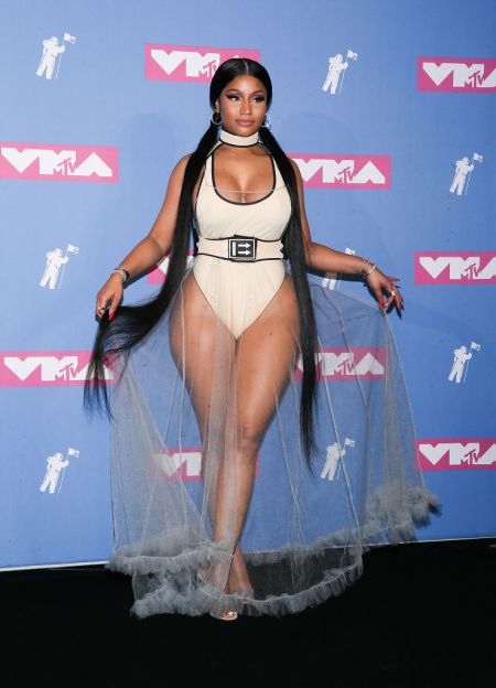 NICKI MINAJ AT THE VIDEO MUSIC AWARDS, 2018