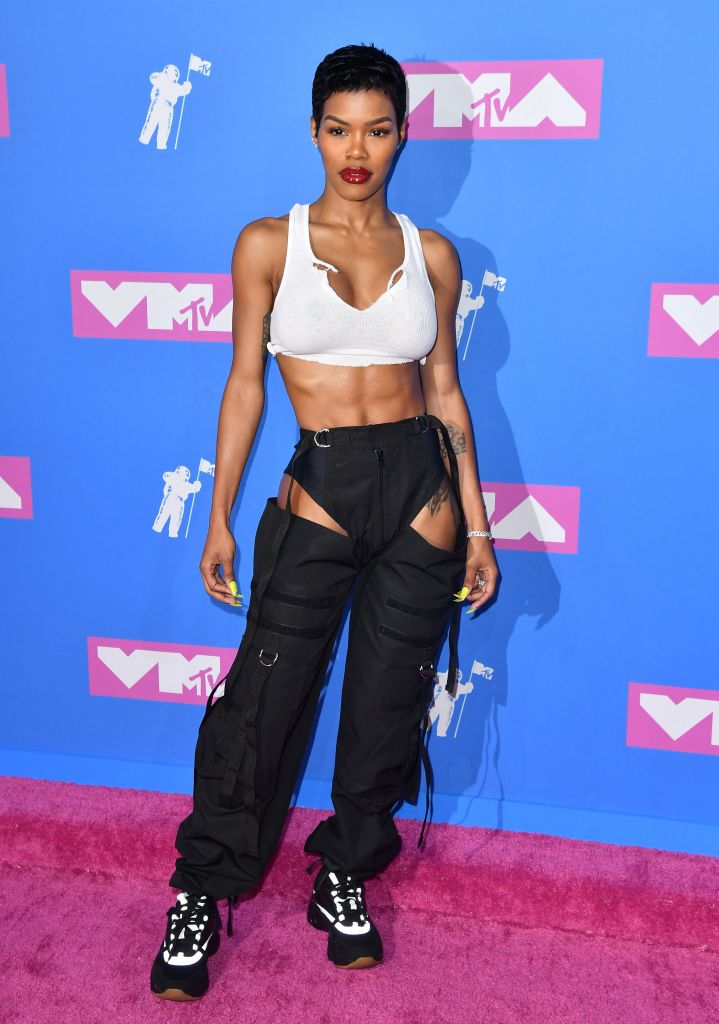 TEYANA TAYLOR AT THE MTV VIDEO MUSIC AWARDS, 2018