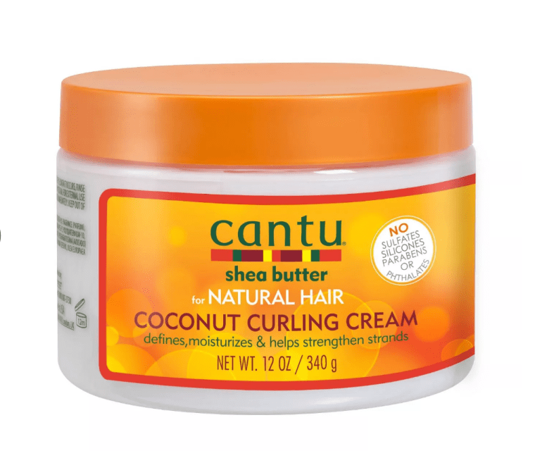 Cantu Coconut Curling Cream- 12 fl oz
