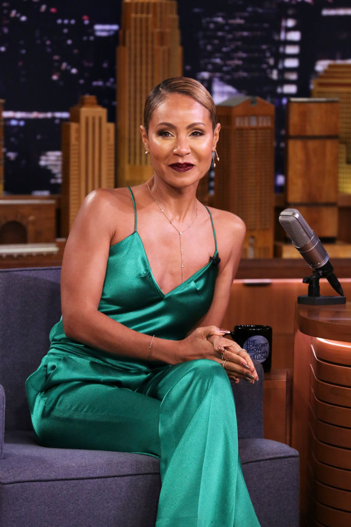 JADA PINKETT SMITH AT THE TONIGHT SHOW WITH JIMMY FALLON, 2019
