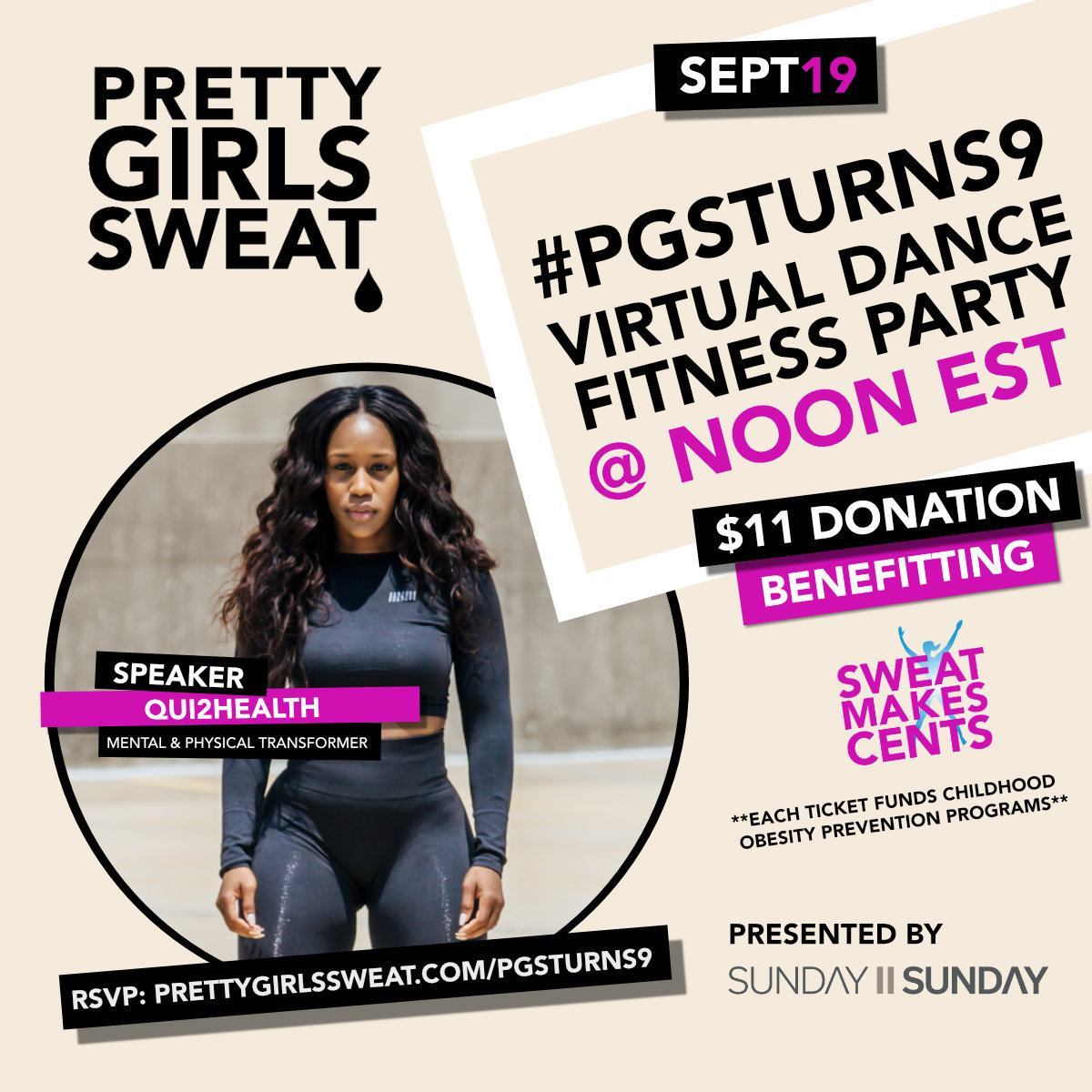 Pretty Girls Sweat & Sunday II Sunday
