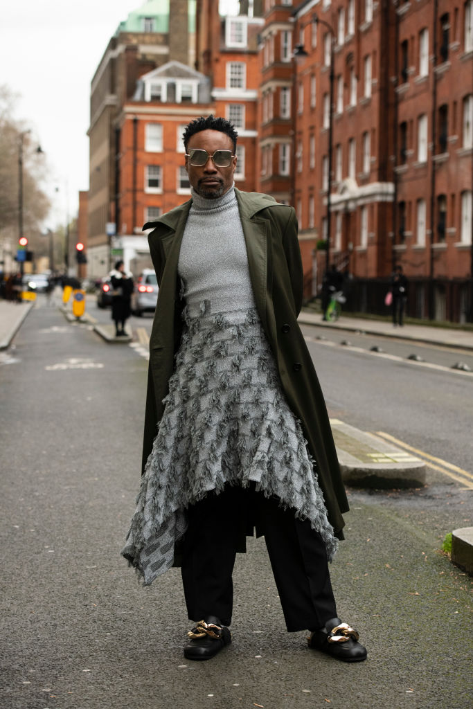 BILLY PORTER DURING LONDON FASHION WEEK, 2020