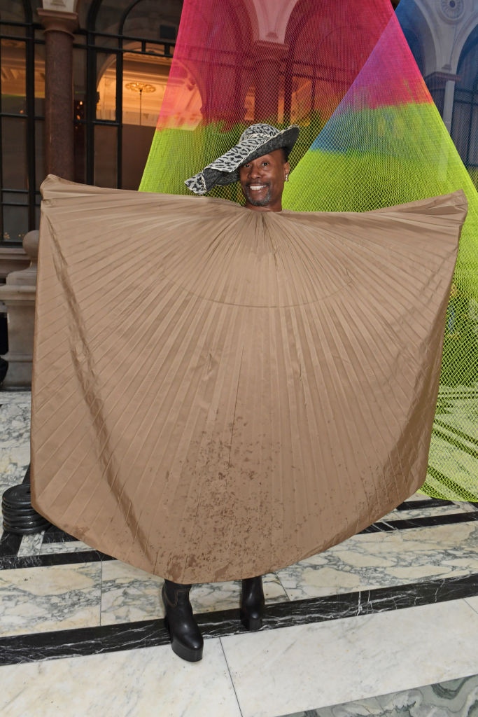 BILLY PORTER AT THE ROKSANDA SHOW FOR LONDON FASHION WEEK, 2020
