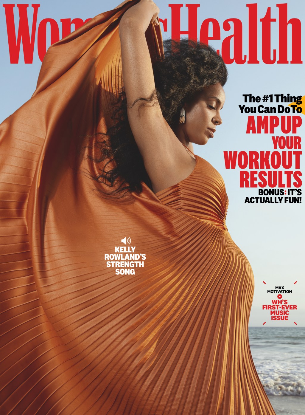 Kelly Rowland Women's Health Magazine