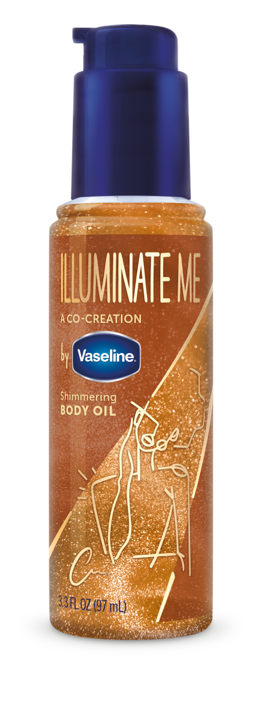 vaseline illuminate me body oil