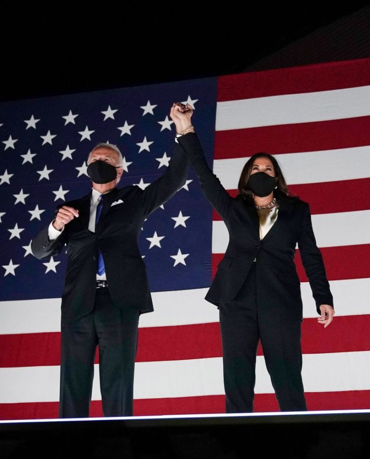 KAMALA HARRIS AT THE DEMOCRATIC NATIONAL CONVENTION, 2020