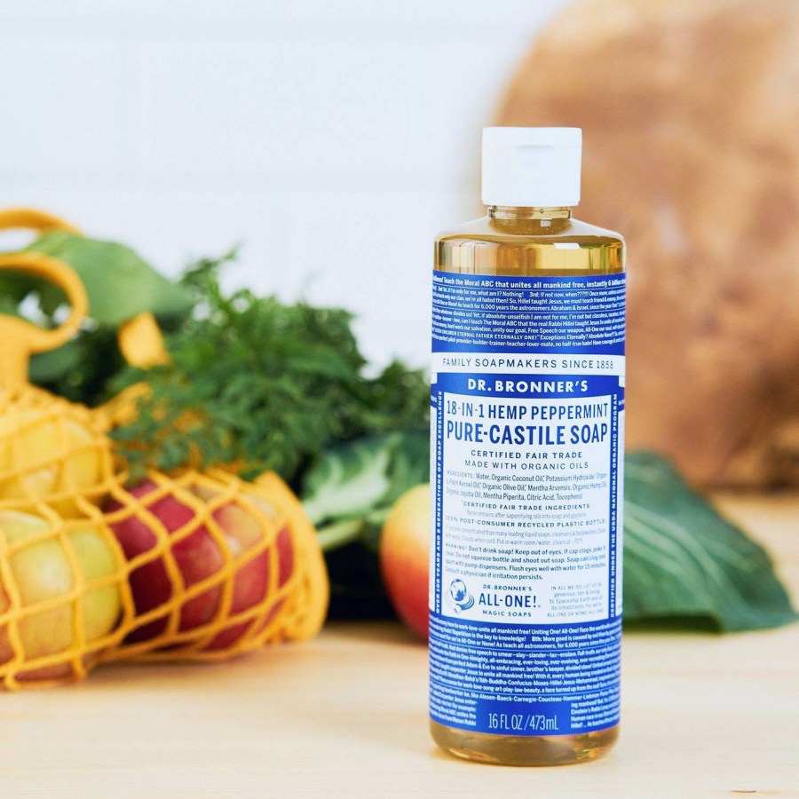 Dr. Bronner's Pure Castile Soap - Peppermint