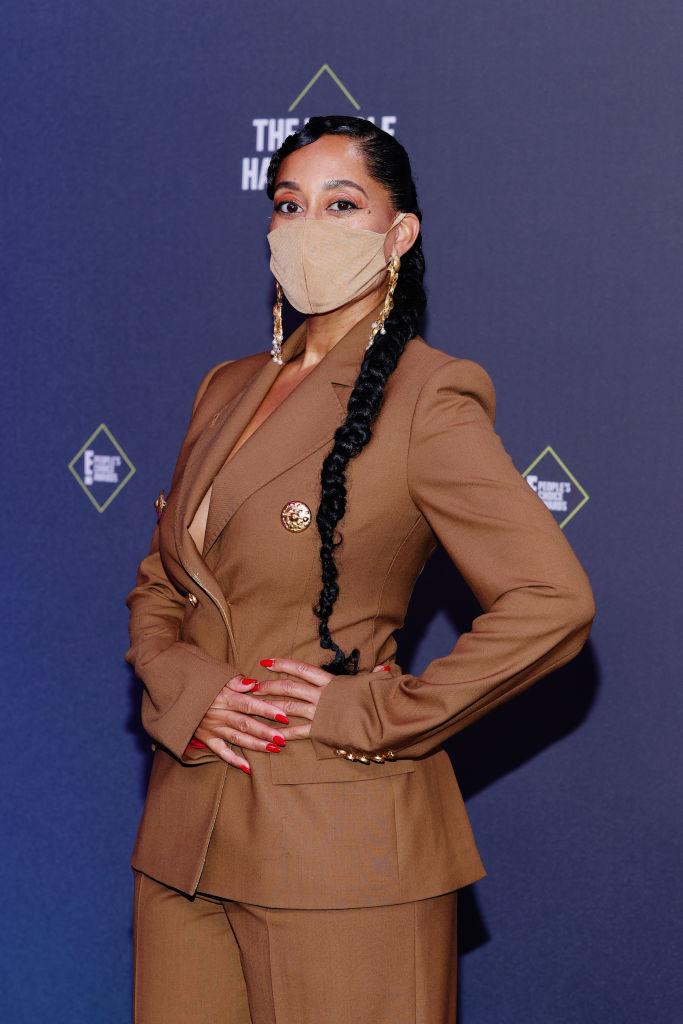 Tracee Ellis Ross' Chestnut Power Suit