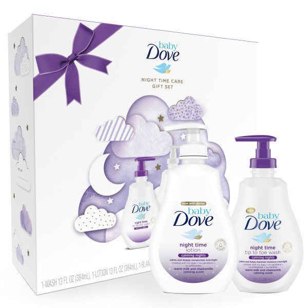 Baby Dove Gift Set Night Time Care