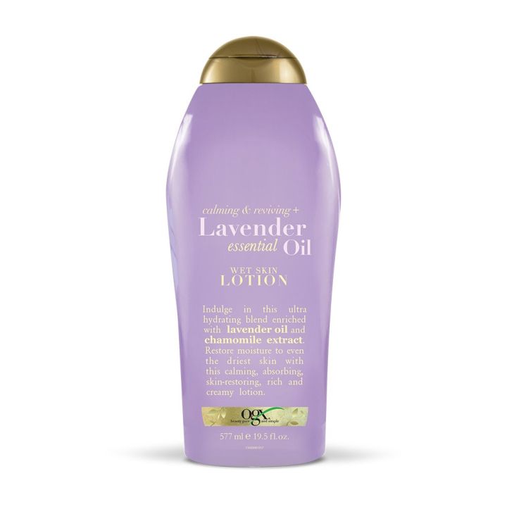 OGX Calming & Reviving + Lavender Essential Oil Wet Skin Lotion