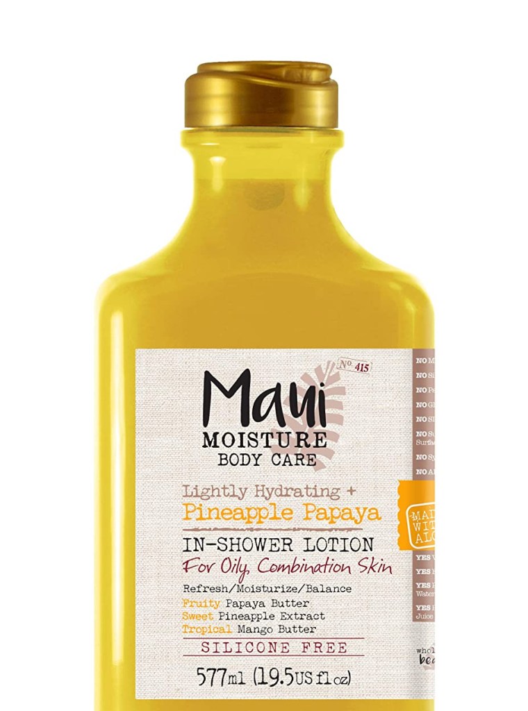 Maui Moisture Body Care Lightly Hydration Pineapple Papaya In-Shower Body Lotion