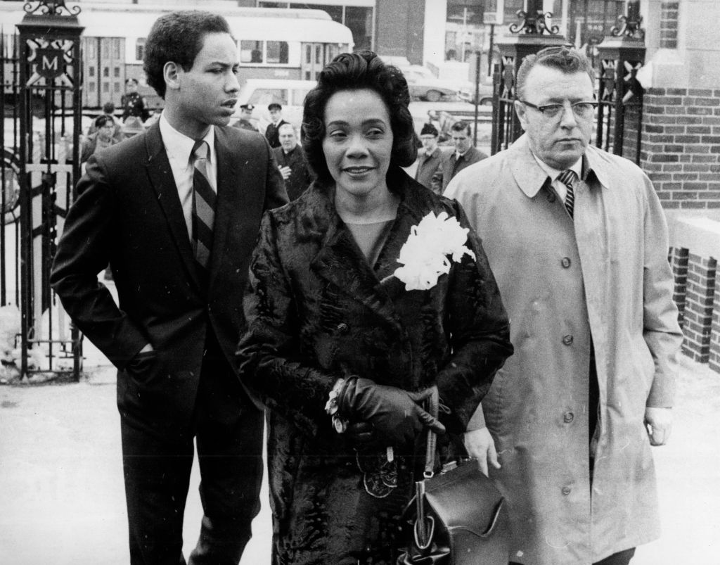 Coretta Scott King Speaks At Boston University