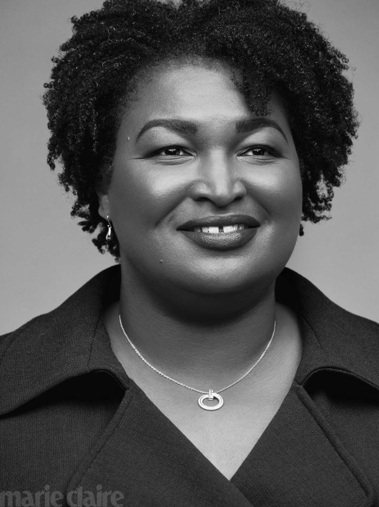 Stacey Abrams Tweeny Weeny Afro 
